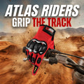 Gants Atlas Riders Racing Rouge